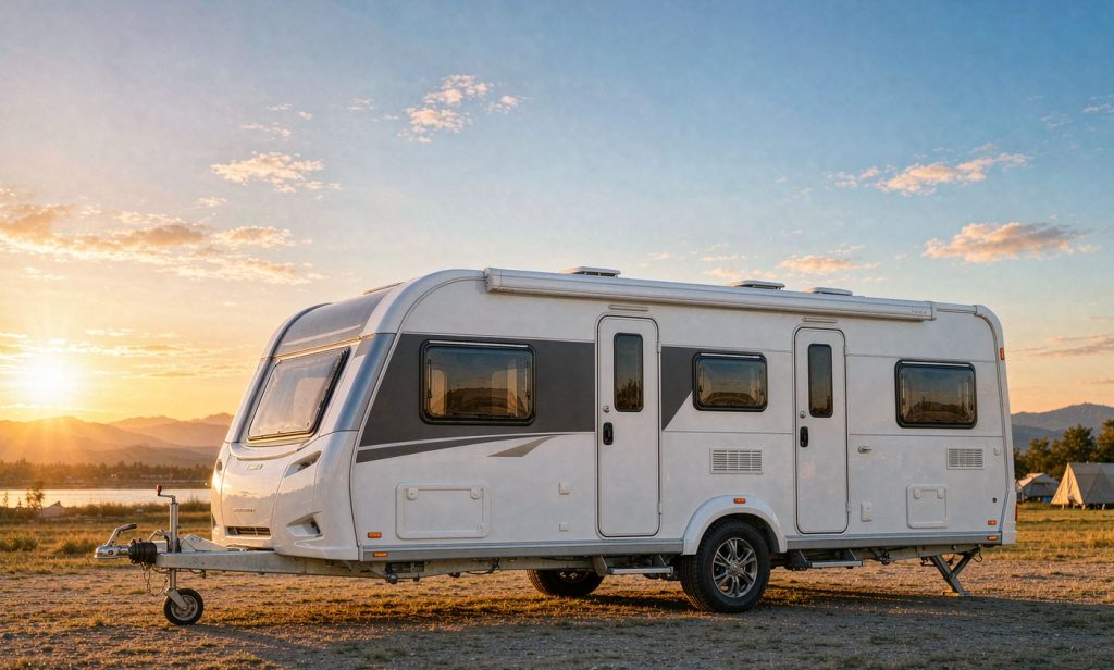Camper travel trailer